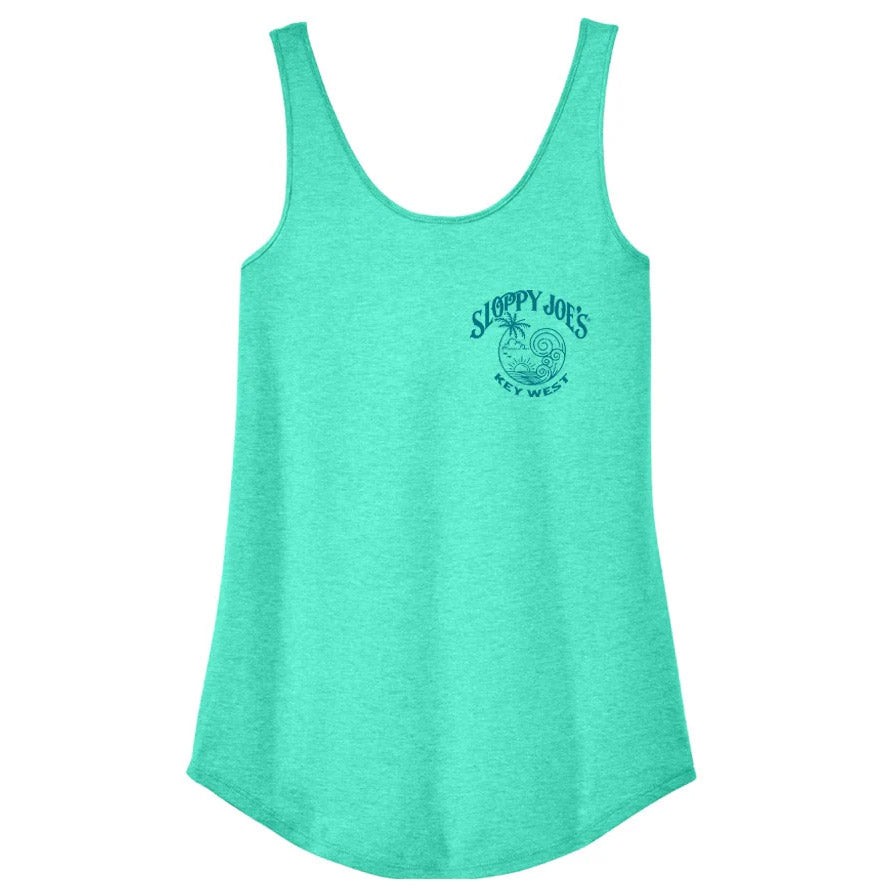 Ladies Wave Logo Tank Top – Sloppy Joe's Apparel & Gifts