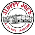 12-inch metal sign with Sloppy Joe's Bar building logo, Key West wall decor