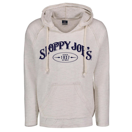 Sloppy Joe's Baja Hoodie, Key West — relaxed baja-style pullover with the iconic bar logo, Duval Street style