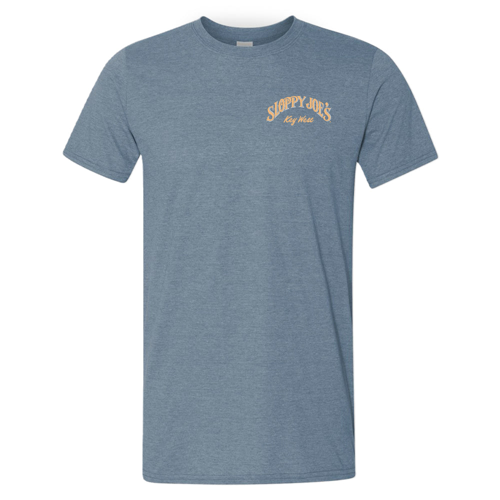 Barrel Tee – Heather Indigo