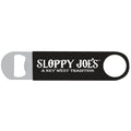 Sloppy Joe's bottle opener black vinyl wrap, Key West bar accessory