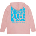 Cloud Puff hoodie back view, Sloppy Joe's Bar Key West lightweight pullover hoodie