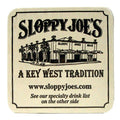 Sloppy Joe's coasters set of 20, Key West bar logo coasters for home bar