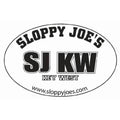 Sloppy Joe's euro oval bumper sticker, Key West bar souvenir decal, weather resistant