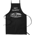 Get Sloppy long apron with Sloppy Joe's Bar Key West logo, one size