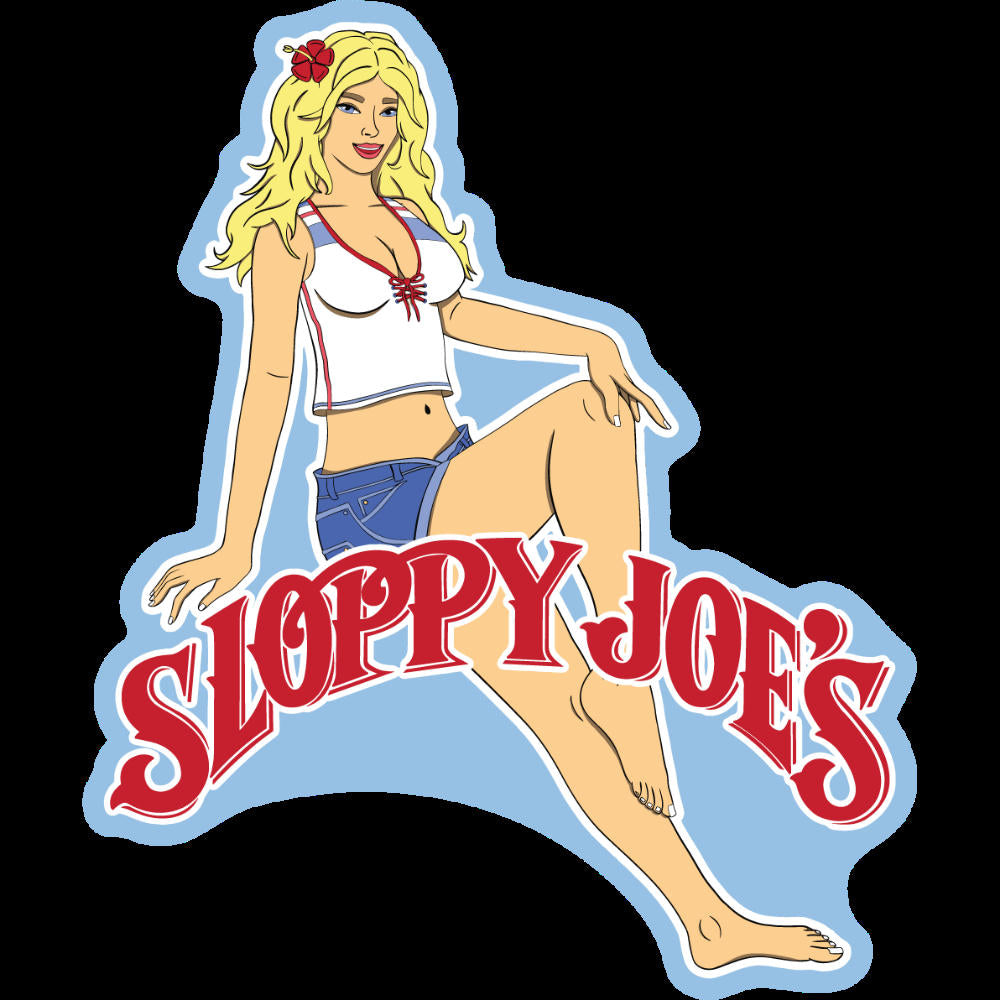 3.5" Island Ale Girl Vinyl Sticker