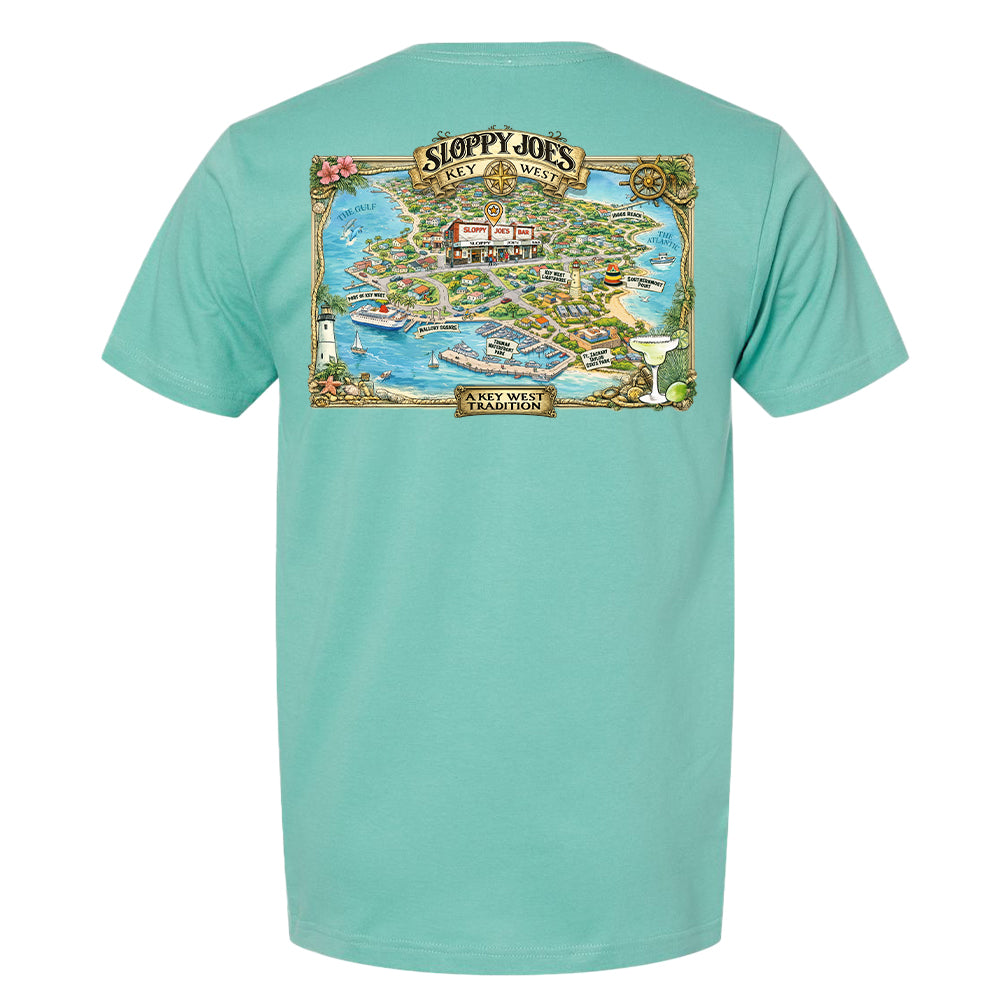 Sloppy Joe's Key West Map Tee – Saltwater