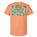 Sloppy Joe's Key West Map Tee – Sunset