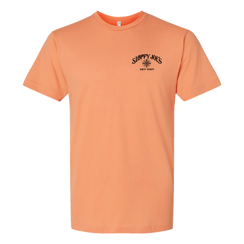 Sloppy Joe's Key West Map Tee – Sunset