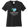 Ladies foundation t-shirt, Sloppy Joe's Bar Key West ladies giveback tee