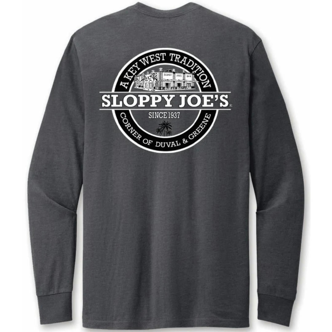 Perfect Blend long sleeve t-shirt, Sloppy Joe's Bar Key West — soft 50/50 blend, a Key West tradition since 1933