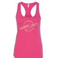 SJ Circle Logo Foil Tank – Hot Pink