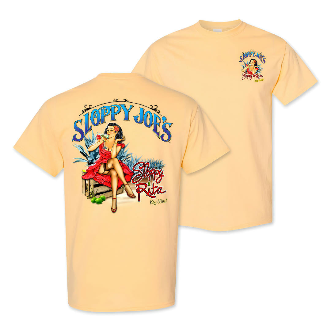 Sloppy Rita T-Shirt Yellow Haze