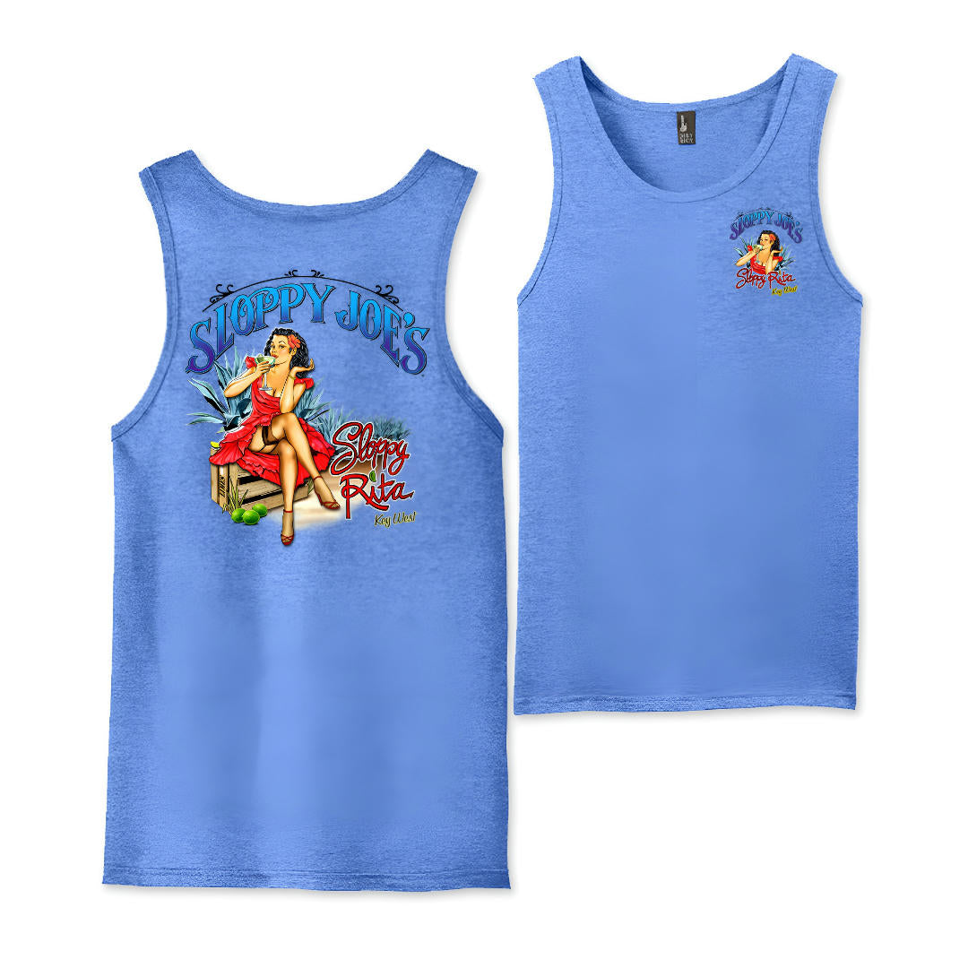 Sloppy Rita Tank Top Royal