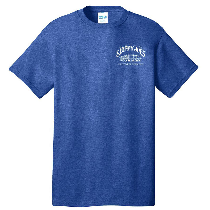 Men's TALL Bar Logo T-Shirt - Heather Royal